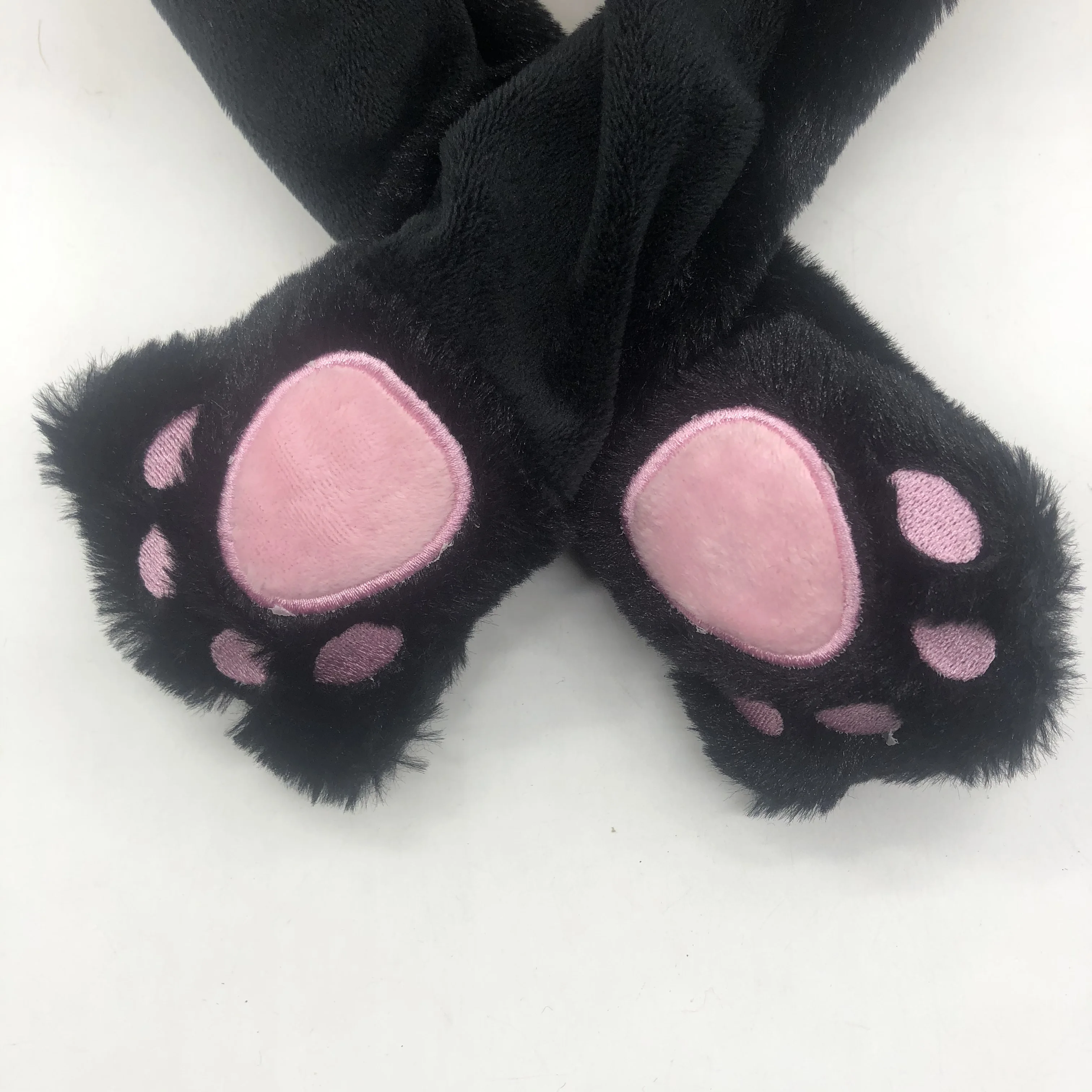 Animal Ear Plush Hat Movable Jumping Cat Ear Funny Cute Animals Toys Plush Hat