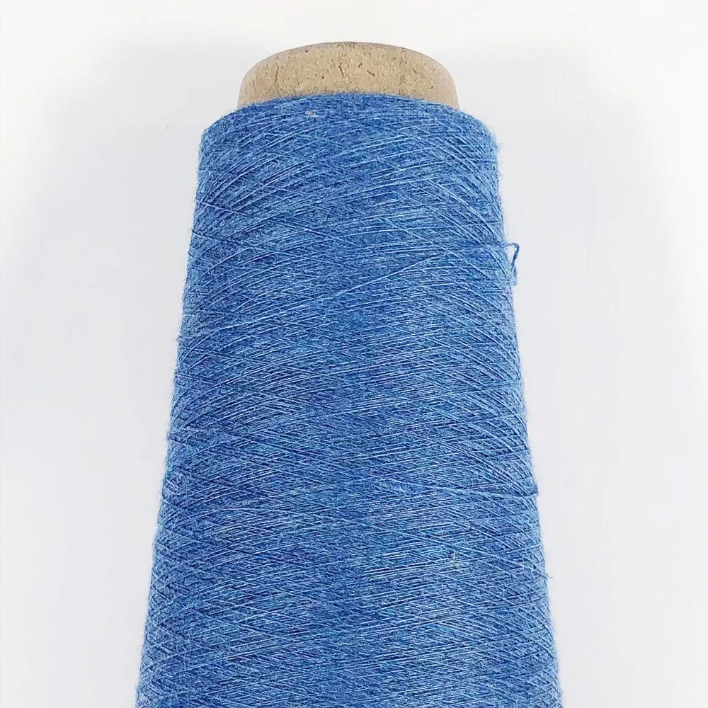 High-Quality Yarn Dyed Polyester Ring Spun Yarn 16/1 30/1 For Knitting Weaving