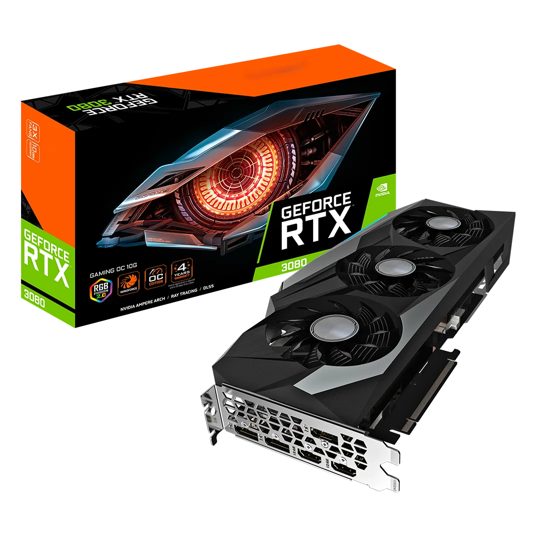 Корпус графической карты GeForce RTX 3080 GAMING OC 10G GDDR6X
