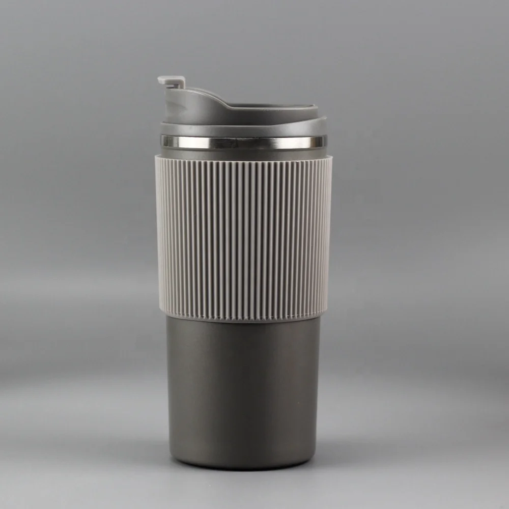 350/500ML Double Wall Stainless Steel Vacuum Insulated Tumbler,coffee cup Travel coffee mug with silicone sleeve