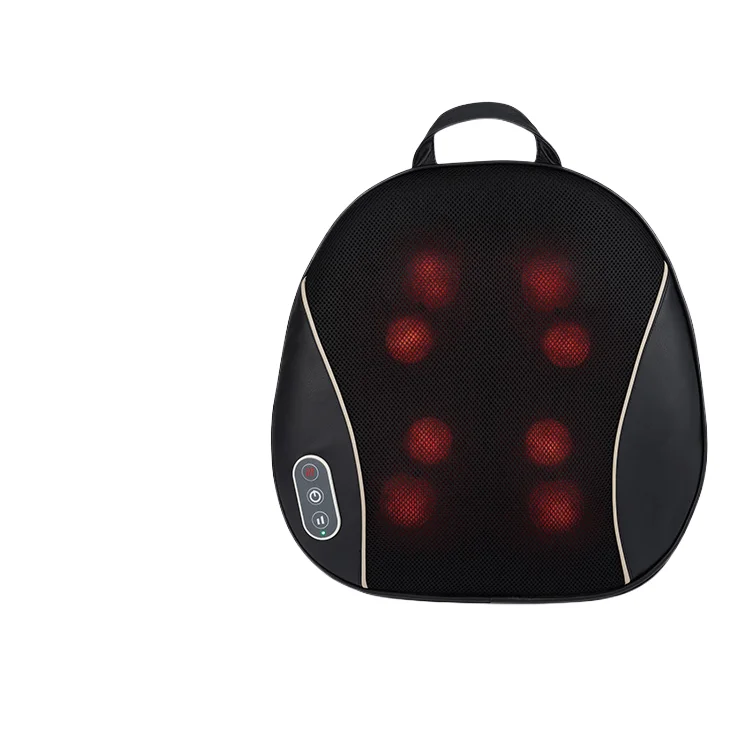 Self-Wrap Home Medic Heated Shiatsu Back Massager Electric Therapy for Body Pain Lite Mobile Shiatsu Pillow