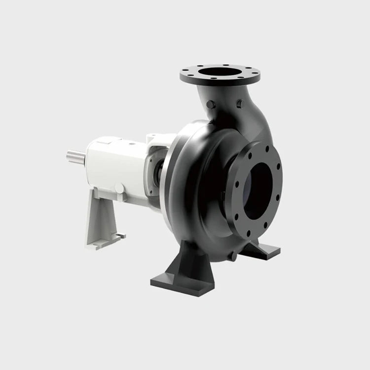High temperature api 610 horizontal oil centrifugal oil pump