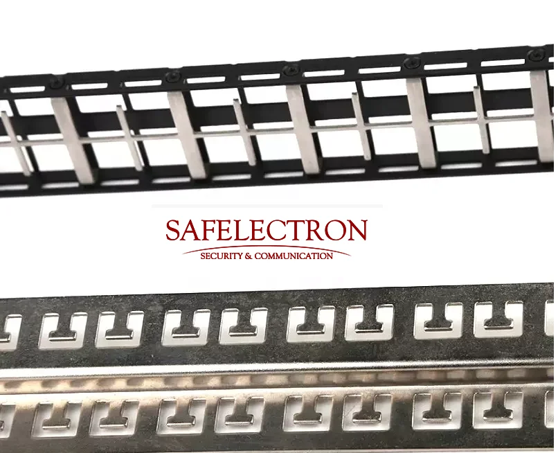 FTP 24Port  Empty Patch Panel High Quality Networking Shield Empty Patch Panel Use For Keystone Jack