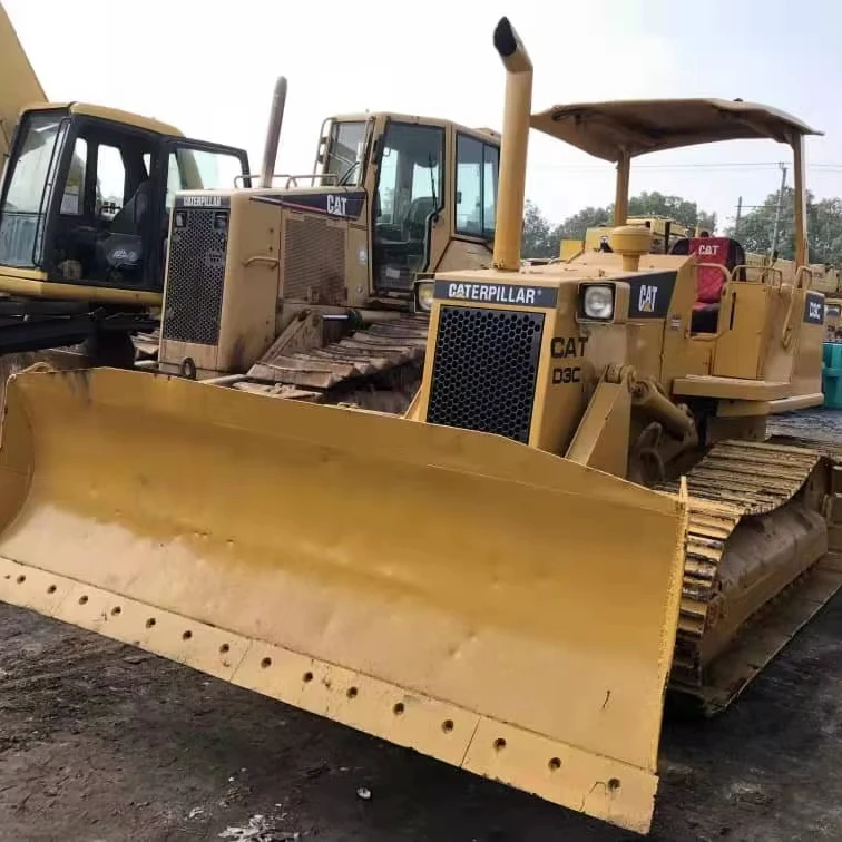 Original caterpillar D3C D4H D5K D6G D7G D8R China SD32 SD22 Bulldozer Crawler Dozer With 3 Ripper for sale