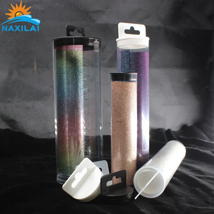 naxilai  cylinder packaging box pencil plastic Packaging Tube With Cover