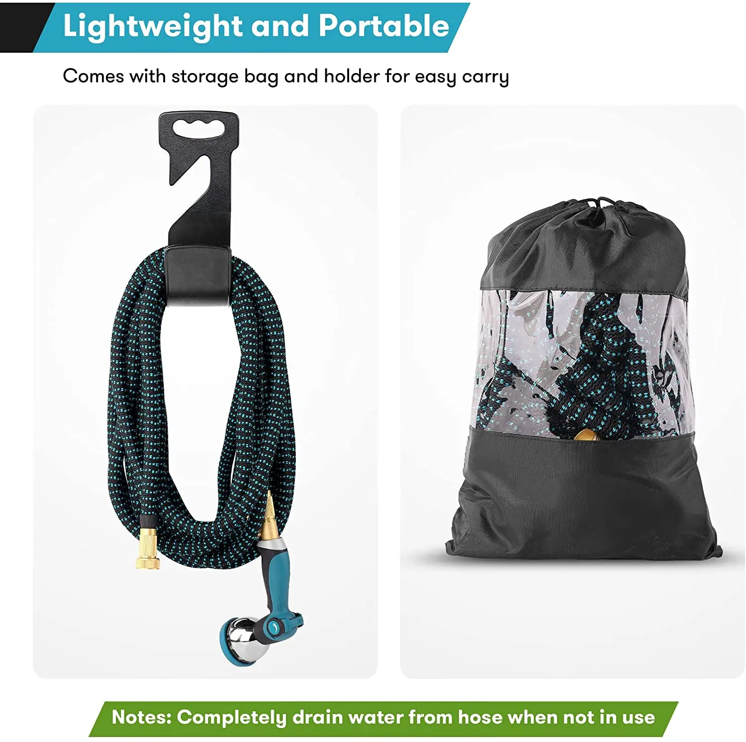 Low Price high pressure lightweight 50 length durable latex 3 times expand magic Garden Hose