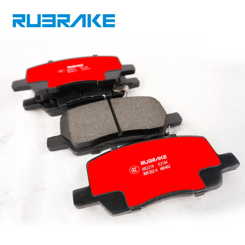 Новая разработанная популярная керамическая тормозная колодка RUBRAKE по конкурентоспособной цене для Tesla Model S750 2018-R