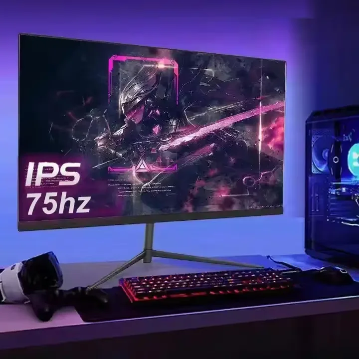 165hz Desktop Computer Curved 24 27 Inch 1ms 5ms VA IPS Wide Screen Rgb Light Gaming Monitors