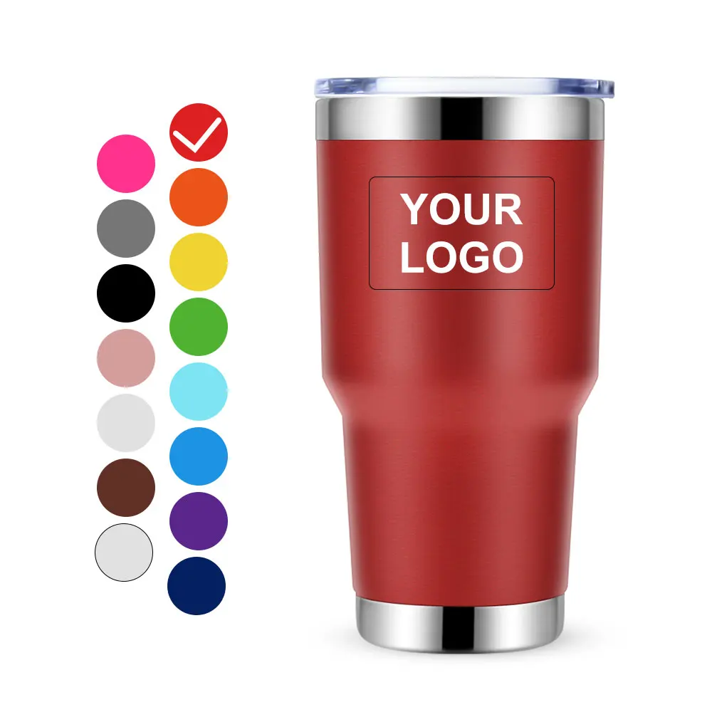 30 oz  Double Wall Stainless Steel Vacuum Insulated Tumbler Cups