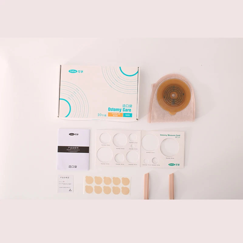 Cofoe 1180 Colostomy Bag Silicone Ostomy Colostomy Bag Partners 60Mm Colostomy Bag Set
