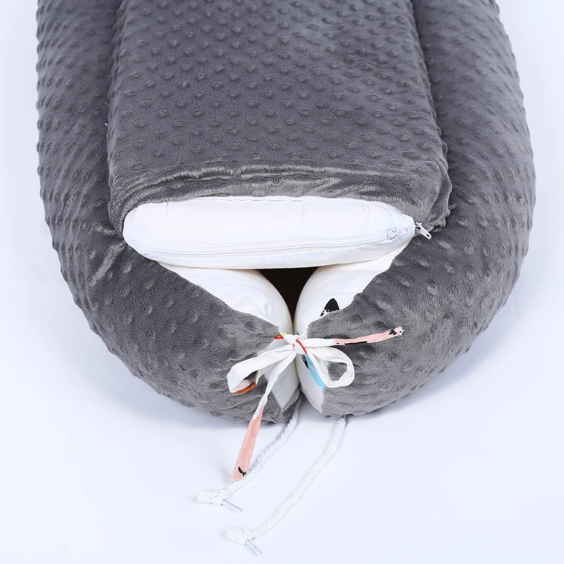 Factory high quality sleeping snuggle nest baby lounger portable crib bed