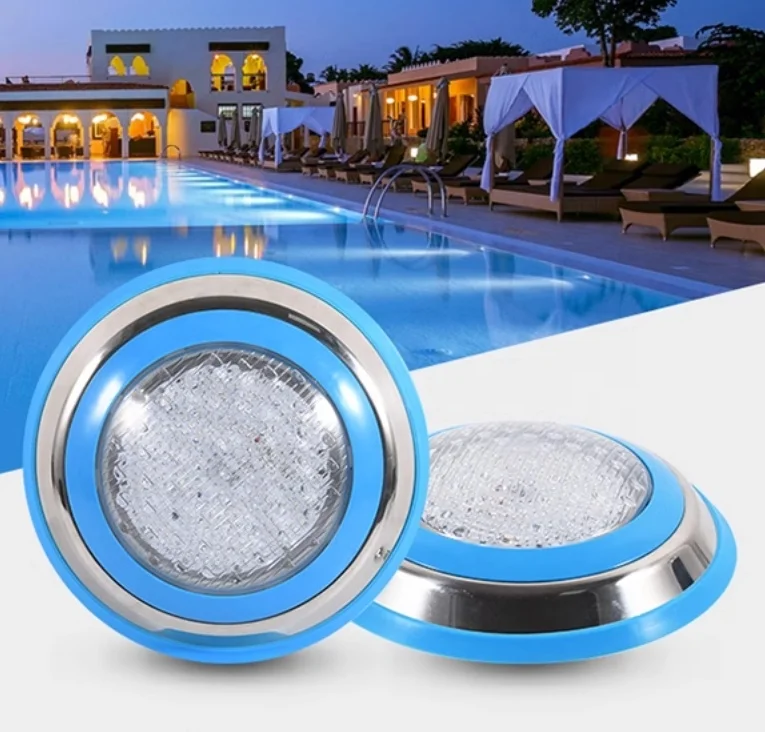 35w Rgbw 12v Smartphone Slim Flat Swimming Pool Lights Ip68 Underwater Lamp 316ss Led Under Water Lighting Piscina