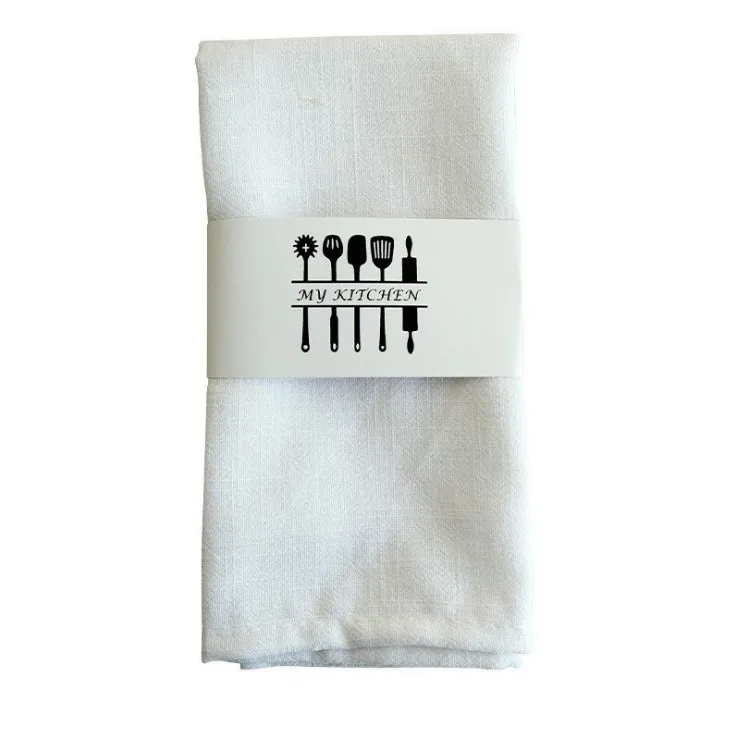 All Natural Cotton Linen Dinner Table Napkin Solid Color 40*40cm Tea Towel Quality Wedding Napkin Cloth