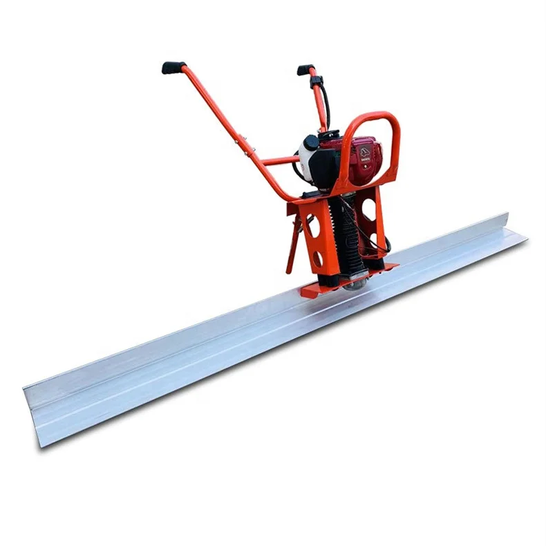 Concrete vibrating ruler concrete vibratory screed ground leveling machine ground soil compactor level machine