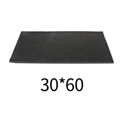 Аксессуары для бара экологически чистый черный резиновый коврик из ПВХ обслуживания кофеварки