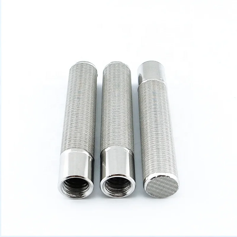 Custom 0.5-10 Micron Stainless Steel 316L Powder Sintered Metal Filter Tube High-Permeability Industrial Filtration Equipment