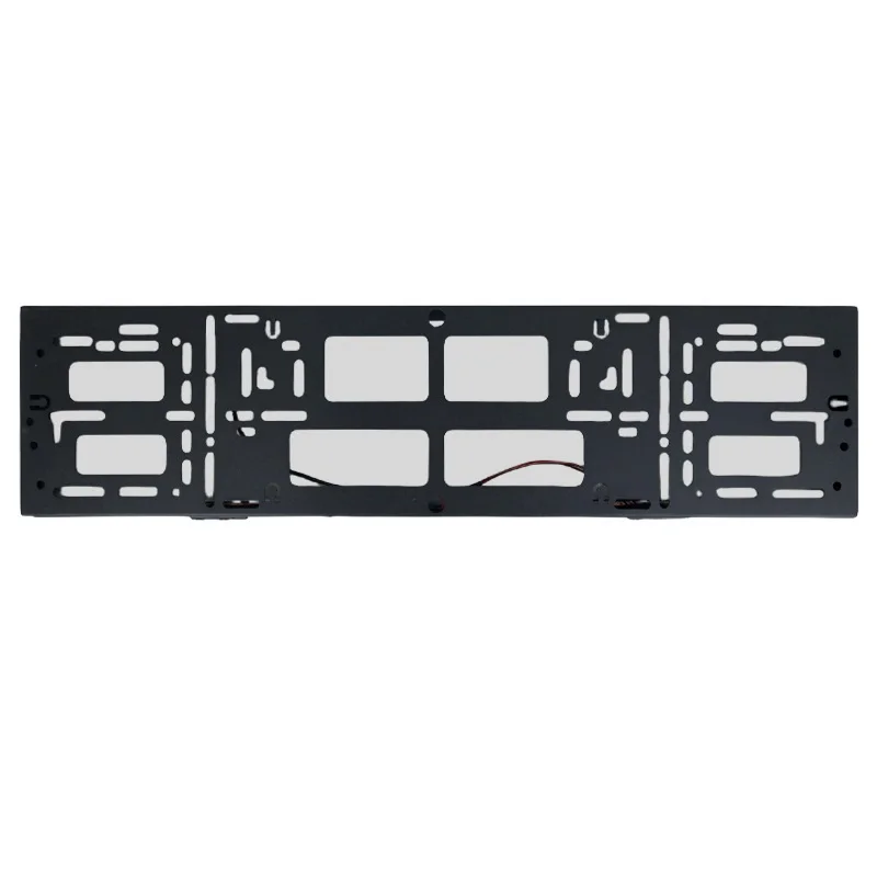 Weatherproof Easy to Install EU Universal Electric 2-Pack Holder Cover Kit with Remote Car License Plate Frames