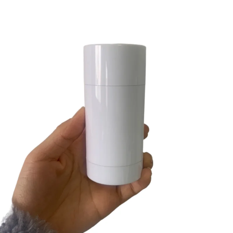 wholesale Stock empty deodorant container stick 75g/empty by push up deodorant for mens cosmetic packaging