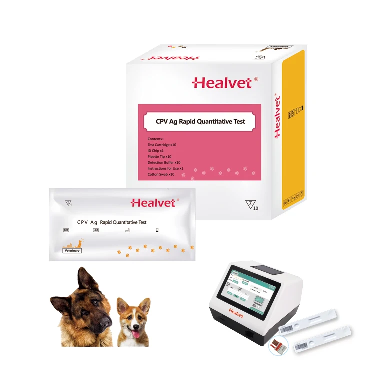 Новинка набор для быстрого тестирования на заболевания собак Healvet Canine CPV Ag