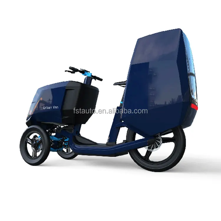 New powerful 1000w delivery bike mobility off road pedal tricycle trailer three wheel youth china 3 wheel electric cargo scooter