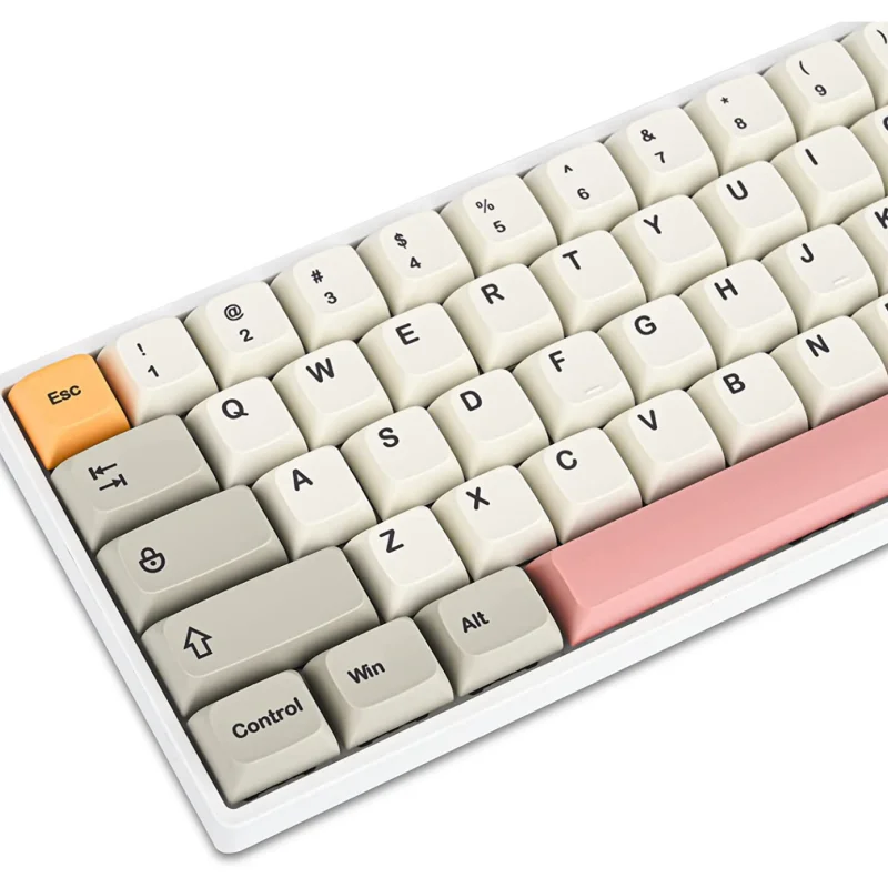 9009 XDA Ретро колпачки для игровой клавиатуры din-Sub Cherry Mx Gateron Kailh Switch GK61/GK68 60% механическая клавиатура