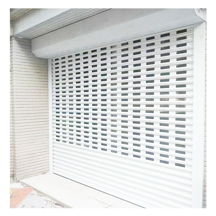 Metal Rolling Gate metal Punched Roll up Door