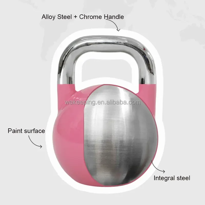 Strength Training Weight Lifting kettlebells Color Steel Competition Kettle Bells Adjustable Cheap Cast Iron Kettlebell