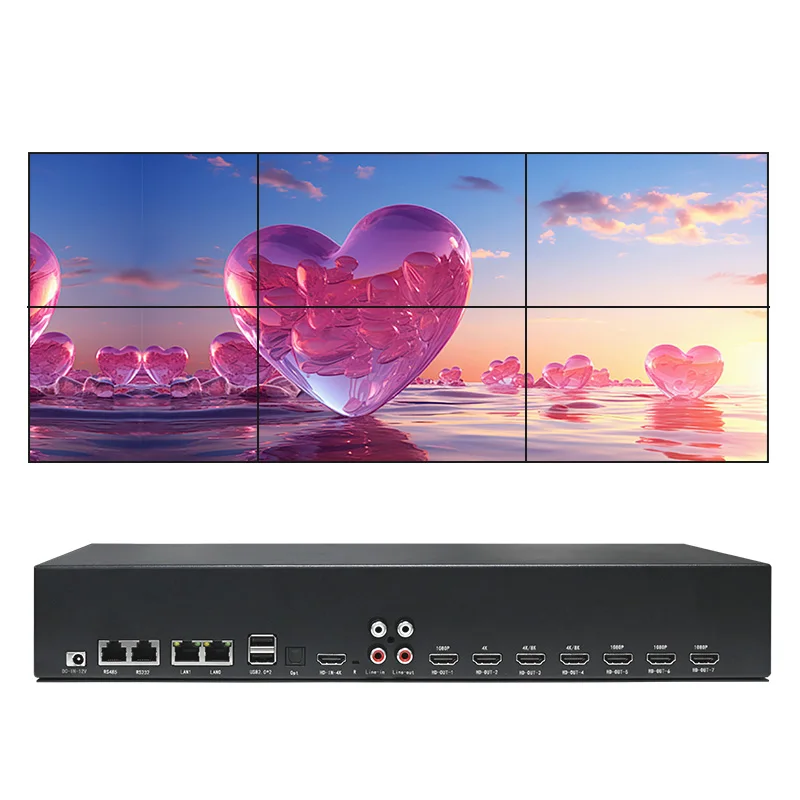 New Generation video wall processor controller 8K Multi-Splicing Modes use rk3588 sbc pi pc android rockchip rk3588s board