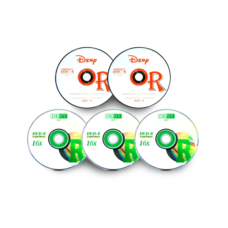 50 shrink wrap package printing dvd disk with 16x manufacture wholesale blank dvds
