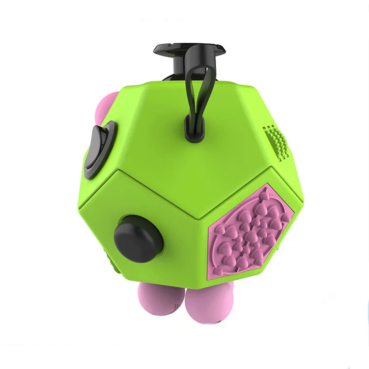 2021 hot selling 12 sides fidget toy for anti stress EDC toys hand sensory fidget toy