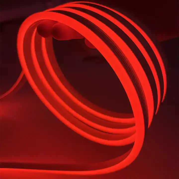 Led Neon Strip Light Smooth Lighting Diy Cable Rgb Led Strip Lights Outdoor Waterproof Addressable Led Strip Neon Flex