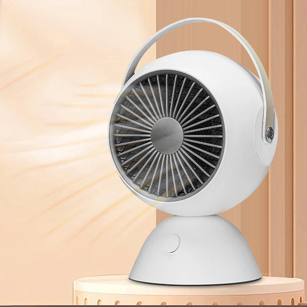 Smart Home Bathroom Space, Desk Top Plug In Air Heating Fan Wall Mounted Mini Portable Ceramic Ptc Electric Heater/