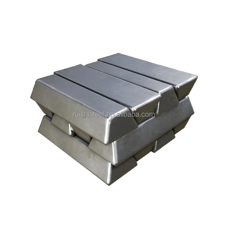High Quality  A7 Aluminium Ingots 99.998% Aluminum Ingots ADC 12 Aluminum Ingots