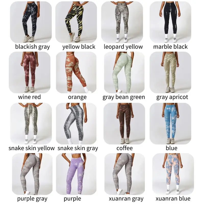 Butt Lift Leggings Seamless Camouflage Fitness Printed Yoga Leggings Pants Push Up Fitness Summer Leggings For Women