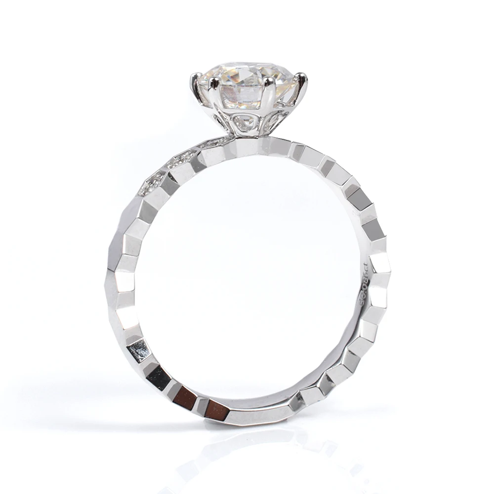 Кольцо высокого качества, новый модный дизайн, модные ювелирные изделия, кольцо со средним бриллиантом для пары