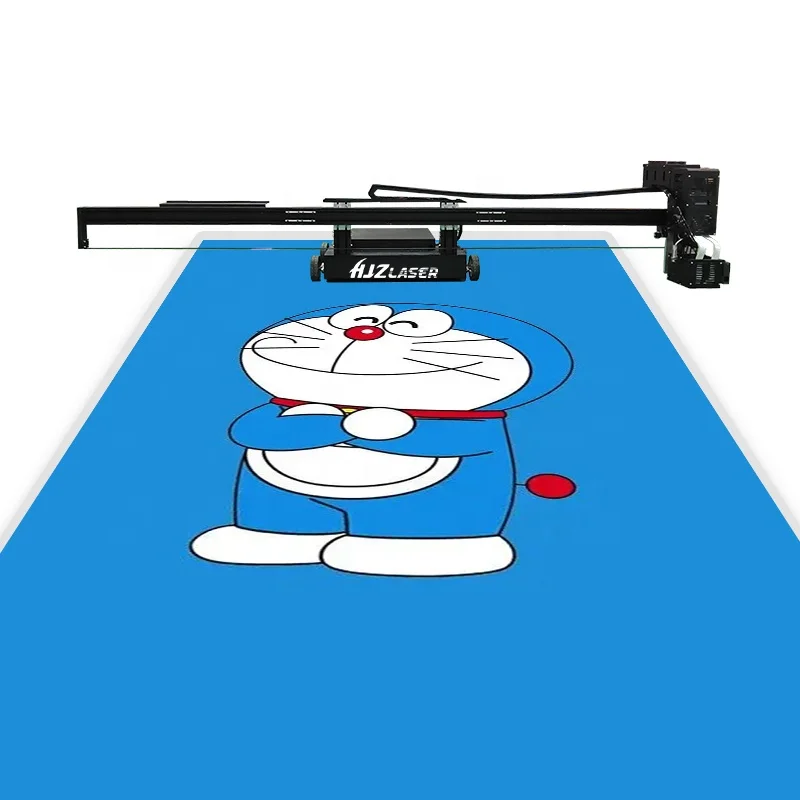 Hot Selling Dual Heads Wall Printer Machine 3D Effect Wall And Floor All In One Painting Machine for Cement Wall Glass