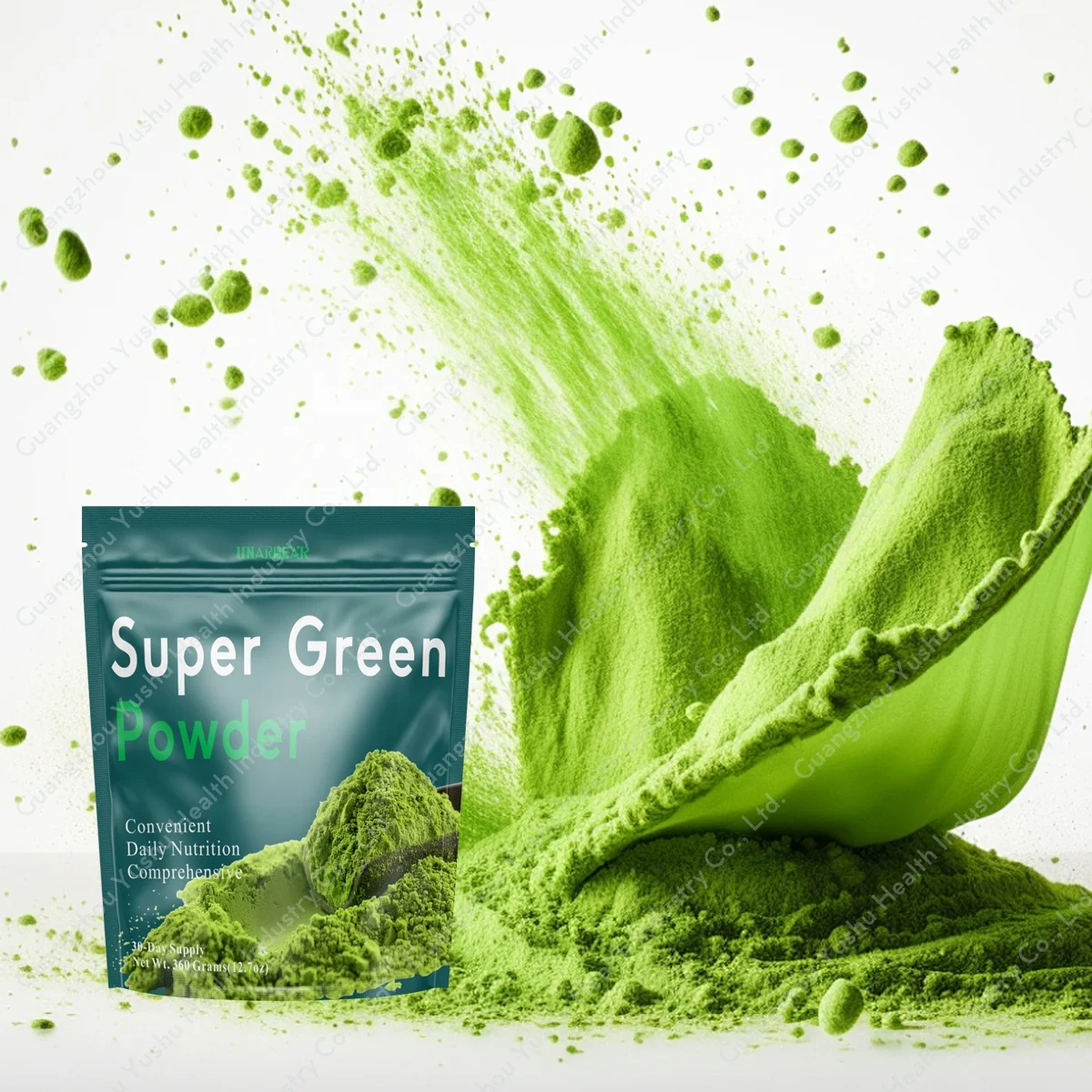 Greens Powder Supplement 30 Days Supply of Convenient Daily Nutrition Dried Food Energy Nutrition