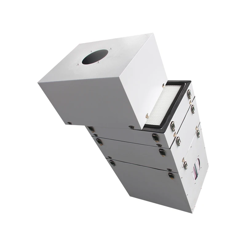 new design air filter for co2 laser engraving cutting machine