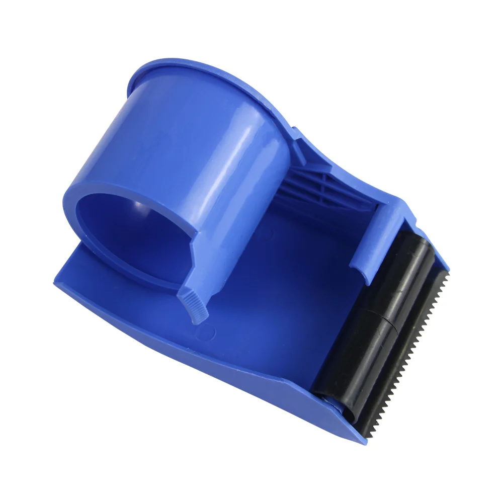 Blue 3 inch Gummed hand packaging tape dispenser gun Easy To Use