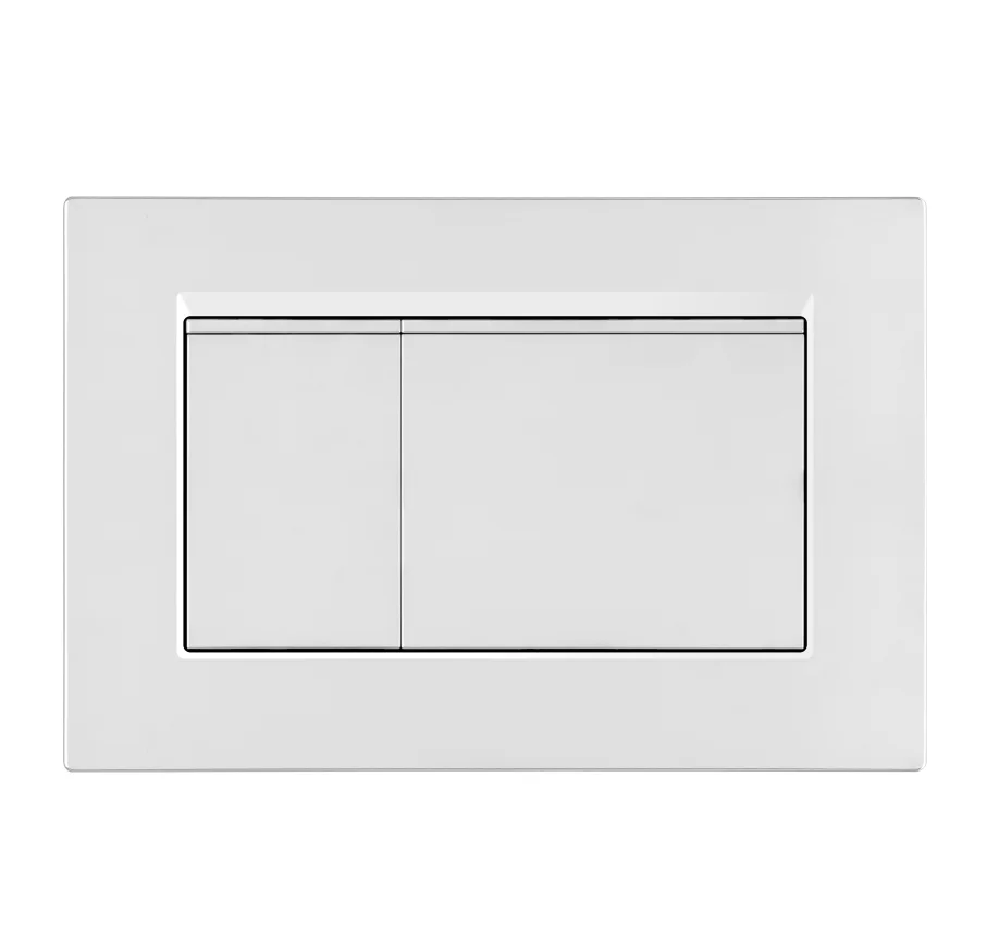 Quality Dual Flush Actuator Plate Toilet Push Button Panel Plate For Concealed Cistern  ABS Panel Different Colors available OEM