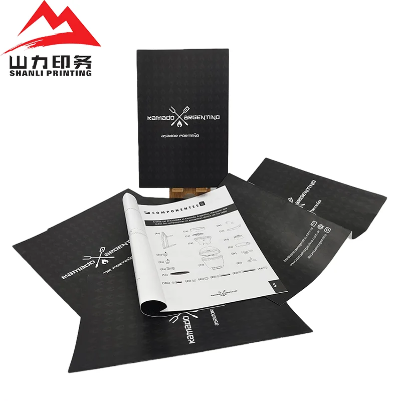 A6 Manual/catalogue/brochure/flyer/leaflet Top Quality A4 A5 Flyer Printing Poster Printing instruction manual