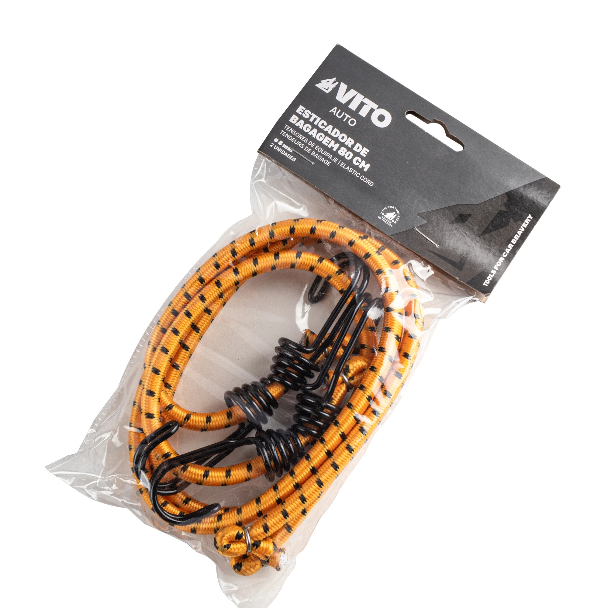 Premium Hooked Bungee Cords in Eye-Catching Packaging: Thick & Durable Elastic Rope for Versatile Use