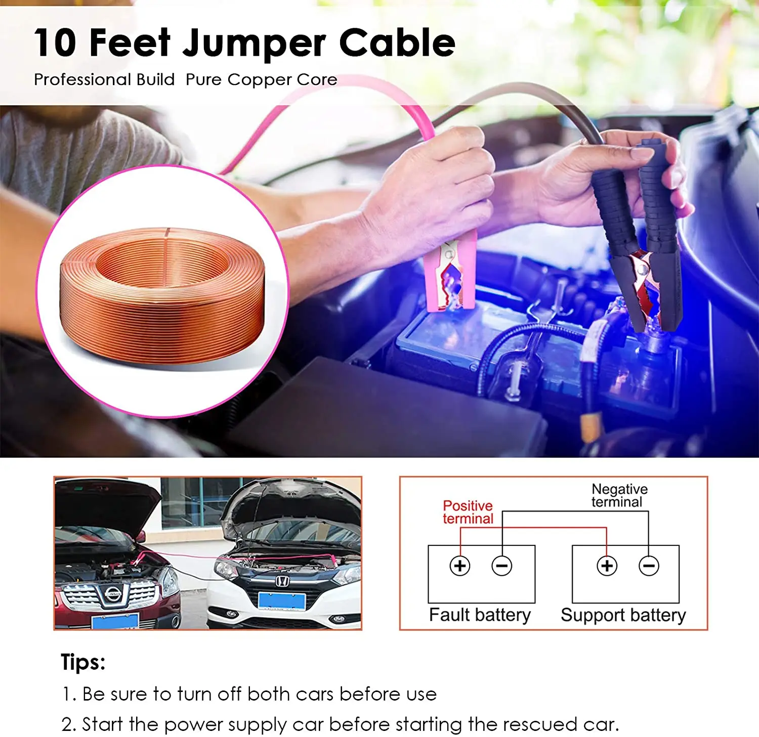 Customized Emergency Tools Safety Hammer Jump Cable Car Emergency Assistance Car Kit Roadside Assistance Kit First Aid Kit