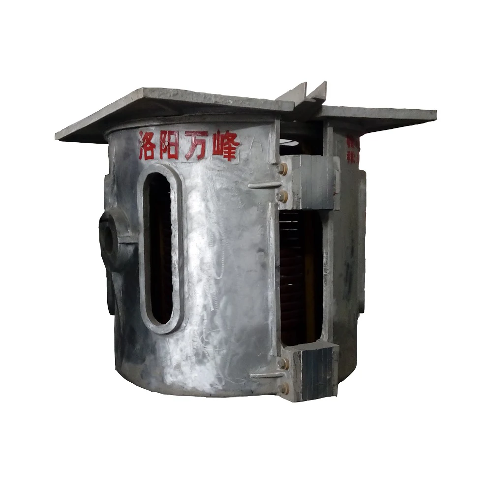Hot selling aluminum induction furnace for metal machine manufacturer from Luoyang wanfeng