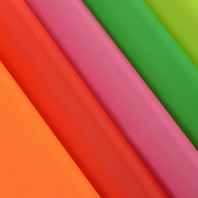 Factory ready wholesale 210D encrypted PU Oxford cloth luggage lining material  waterproof tarp storage handbag fabric