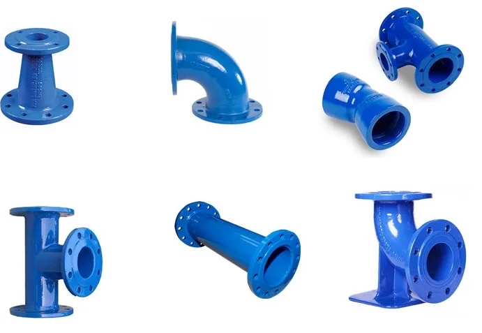 Ductile pipe fittings