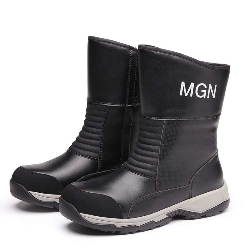 High cut Mining safety boot light weight , heavy duty anti-slip oil and gas safety boots for oil field operations