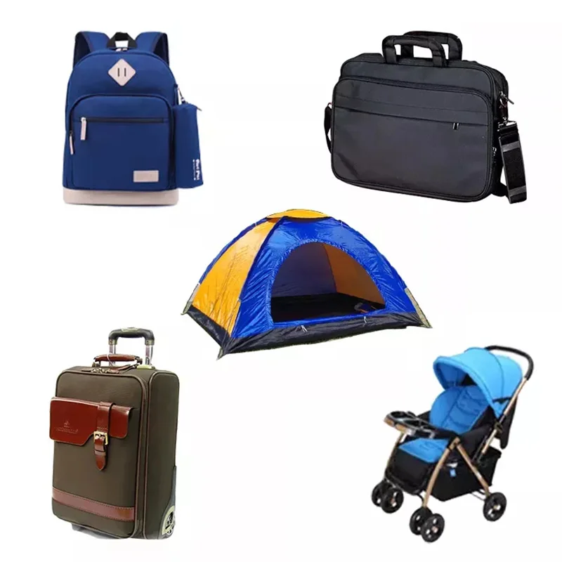 Customized Oxford Canvas Fabric 100% Polyester Fabric For Luggage