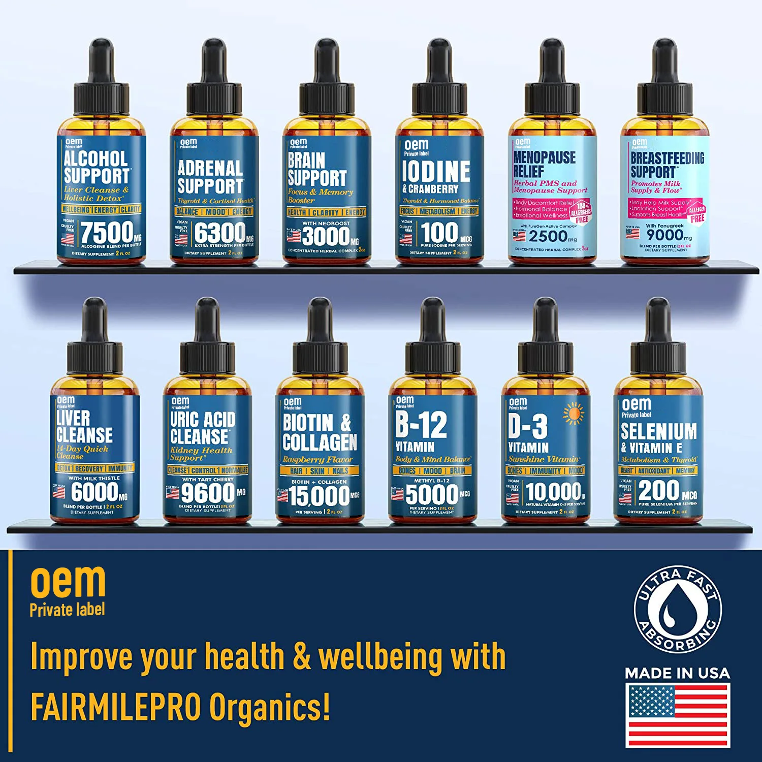 Natural Herbal Liquid Formula for Cleansing Repair & Health Liver Detox Cleanse Liquid Drops