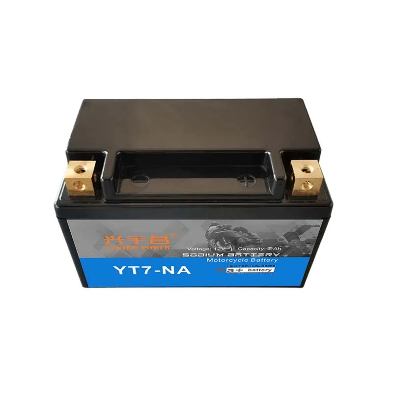 Натриево-ионный аккумулятор для мотоцикла без YTX4L-BS обслуживания